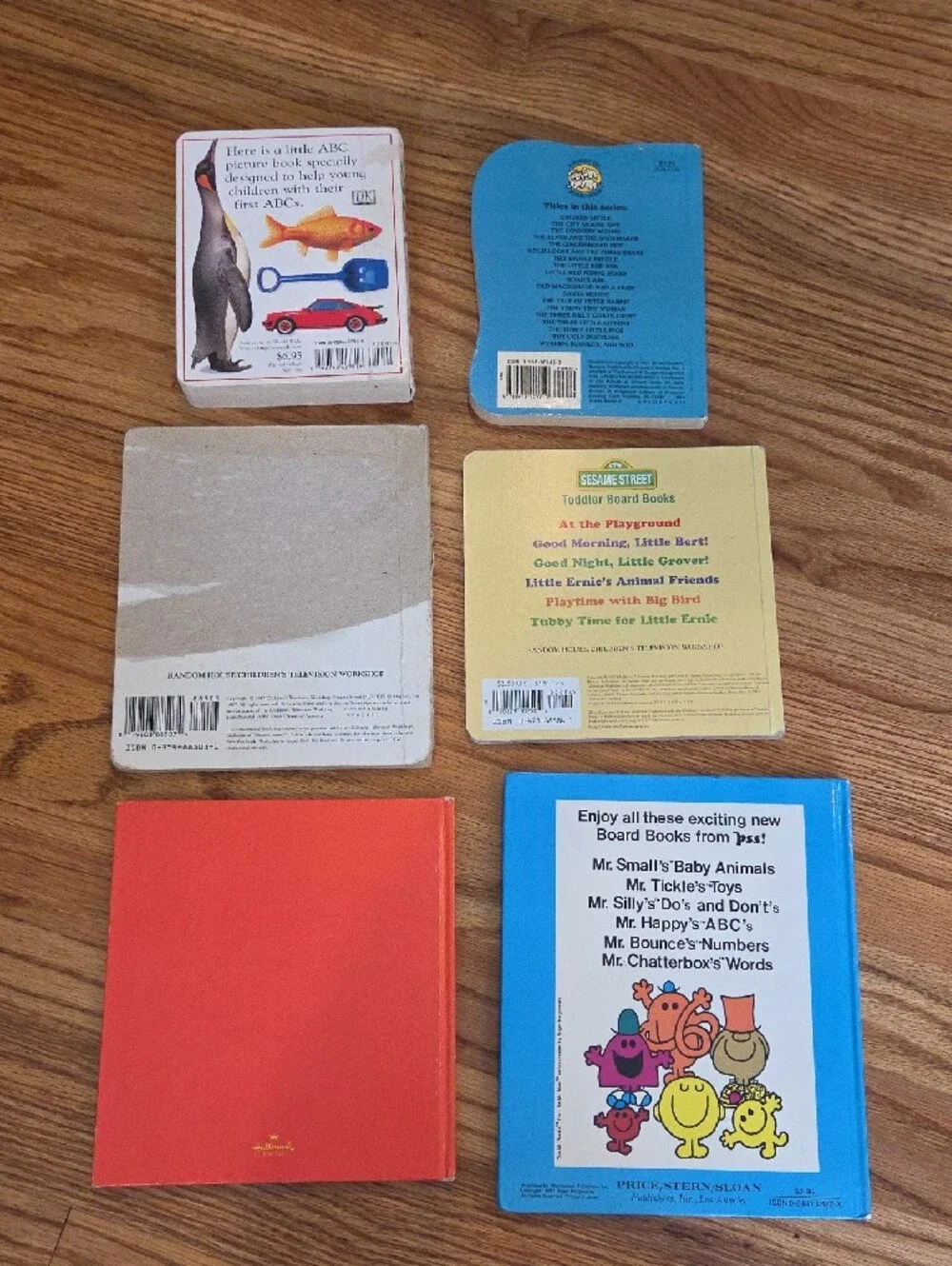 (6) Assortment Of Toddler Board Books
